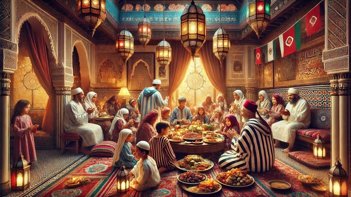 Ramadan Fastenbrechen Iftar